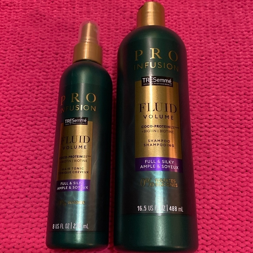 Tresemme Pro Infusion Shampoo Bundle Hair Care Sulfate & Silicone Free
